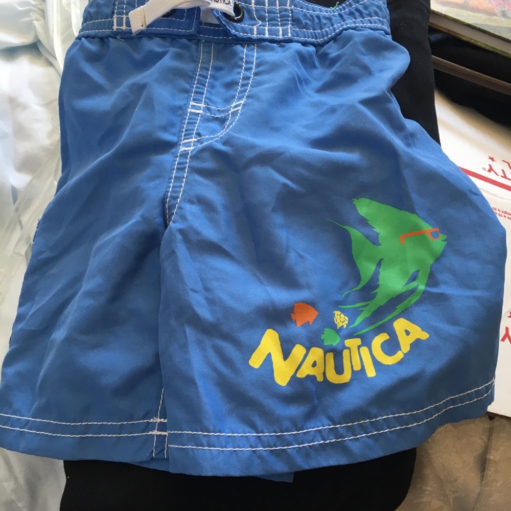 FINAL MARKDOWN Little boys nautica swim trunks 2t